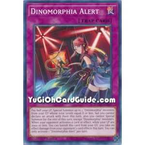 Dinomorphia Alert (Common) – Battle of Chaos | Carta YUGIOH en México