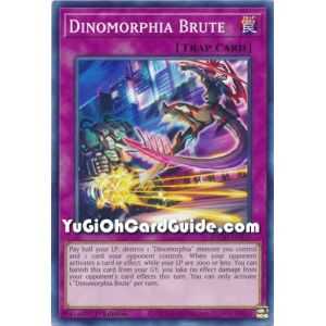 Dinomorphia Brute (Common) – Battle of Chaos | Carta YUGIOH en México
