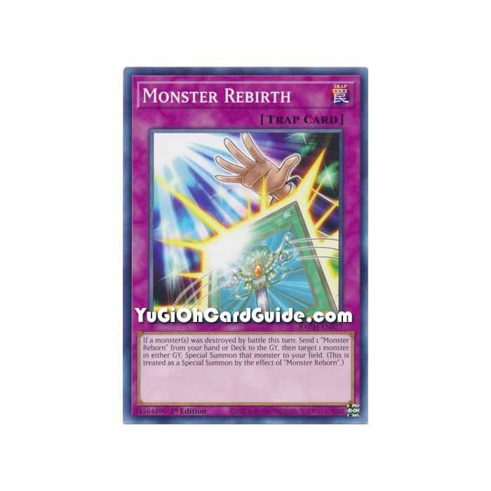Monter Rebirth (Common) – Battle of Chaos | Carta YUGIOH en México