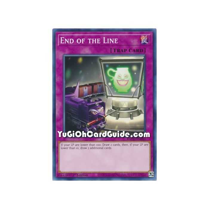 End of the Line (Common) – Battle of Chaos | Carta YUGIOH en México