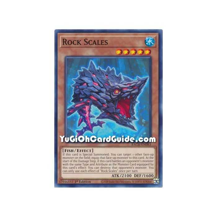 Rock Scales (Common) – Battle of Chaos | Carta YUGIOH en México
