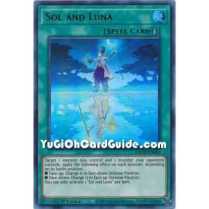 Sol and Luna (Ultra Rare) – Battle of Chaos | Carta YUGIOH en México