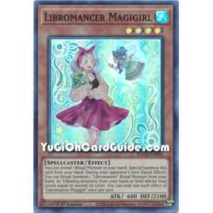 Libromancer Magigirl (Super Rare) – Battle of Chaos | Carta YUGIOH en México
