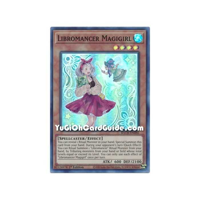 Libromancer Magigirl (Super Rare) – Battle of Chaos | Carta YUGIOH en México