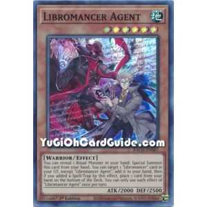 Libromancer Agent (Super Rare) – Battle of Chaos | Carta YUGIOH en México
