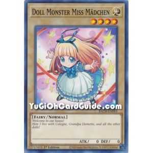 Doll Monster Miss Madchen (Common) – Battle of Chaos | Carta YUGIOH en México