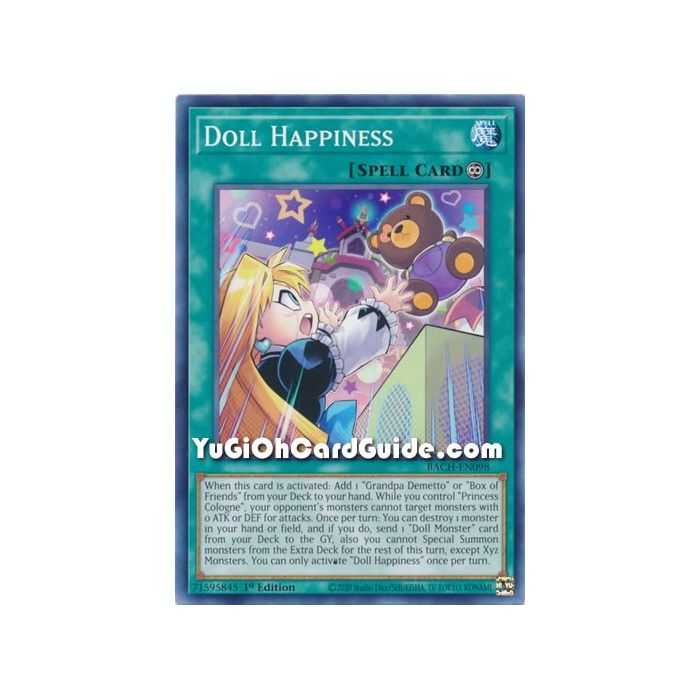 Doll Happiness (Common) – Battle of Chaos | Carta YUGIOH en México