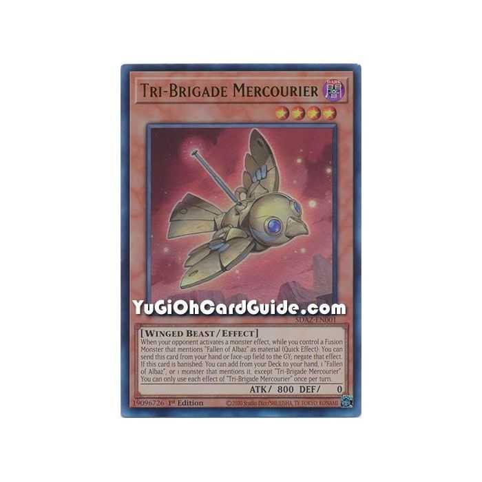 Tri-Brigade Mercourier (Ultra Rare) – Albaz Strike Structure Deck | Carta YUGIOH en México