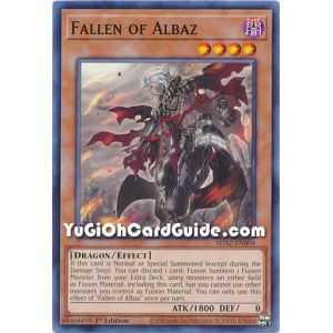 Fallen of Albaz (Common) – Albaz Strike Structure Deck | Carta YUGIOH en México