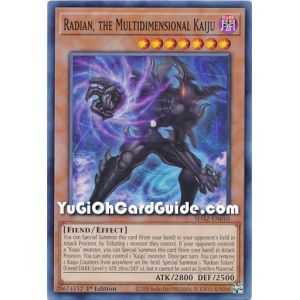 Radian, the Multidimensional Kaiju (Common) – Albaz Strike Structure Deck | Carta YUGIOH en México