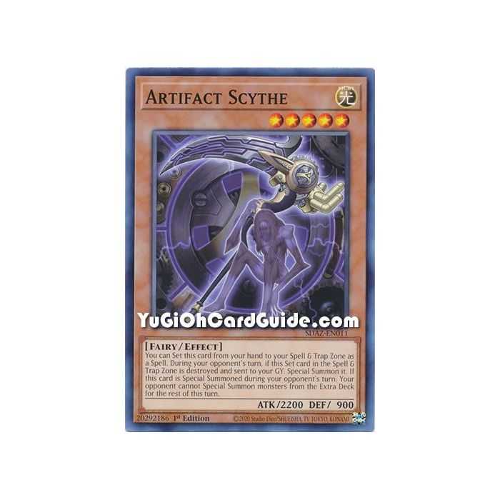 Artifact Scythe (Common) – Albaz Strike Structure Deck | Carta YUGIOH en México