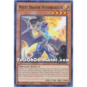 White Dragon Wyverburster (Common) – Albaz Strike Structure Deck | Carta YUGIOH en México