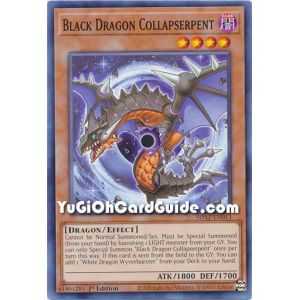 Black Dragon Collapserpent (Common) – Albaz Strike Structure Deck | Carta YUGIOH en México
