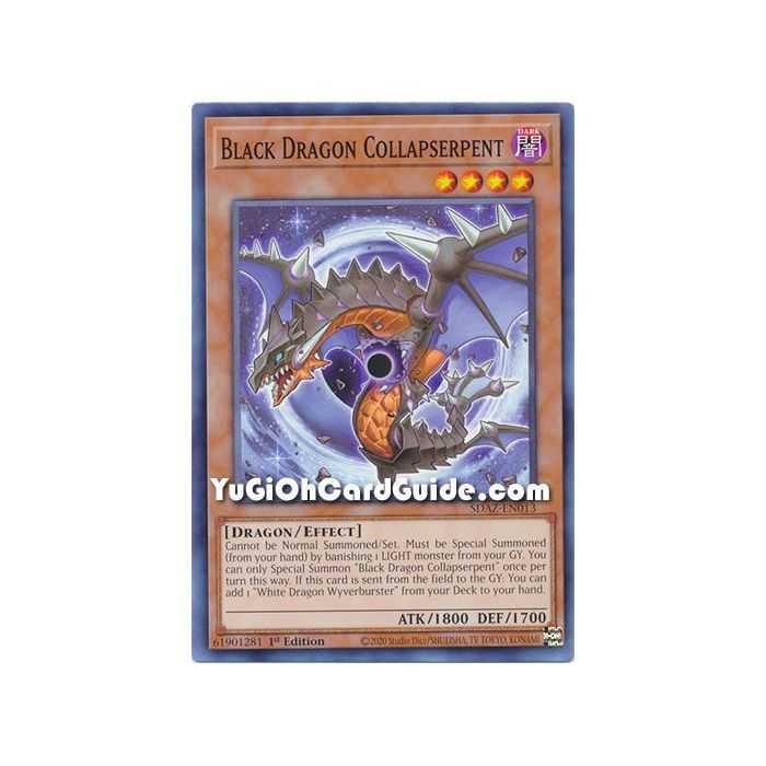 Black Dragon Collapserpent (Common) – Albaz Strike Structure Deck | Carta YUGIOH en México