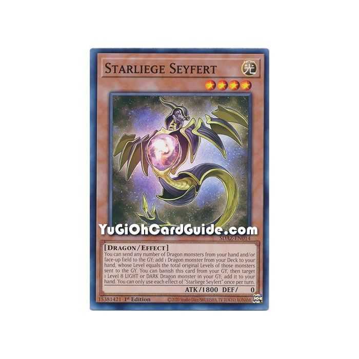 Starliege Seyfert (Common) – Albaz Strike Structure Deck | Carta YUGIOH en México