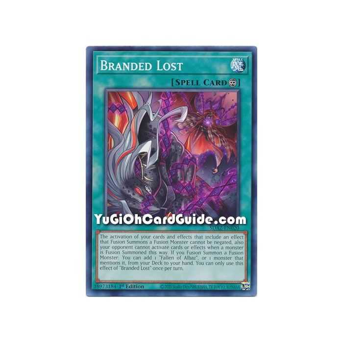 Branded Lost (Common) – Albaz Strike Structure Deck | Carta YUGIOH en México