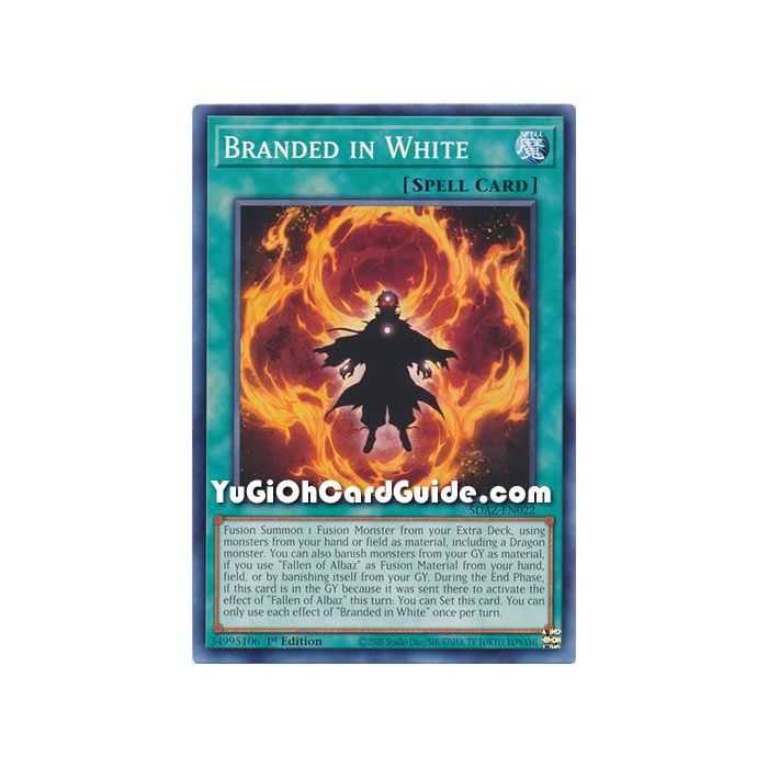 Branded in White (Common) – Albaz Strike Structure Deck | Carta YUGIOH en México