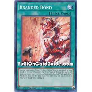 Branded Bond (Common) – Albaz Strike Structure Deck | Carta YUGIOH en México
