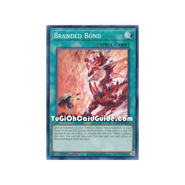 Branded Bond (Common) – Albaz Strike Structure Deck | Carta YUGIOH en México