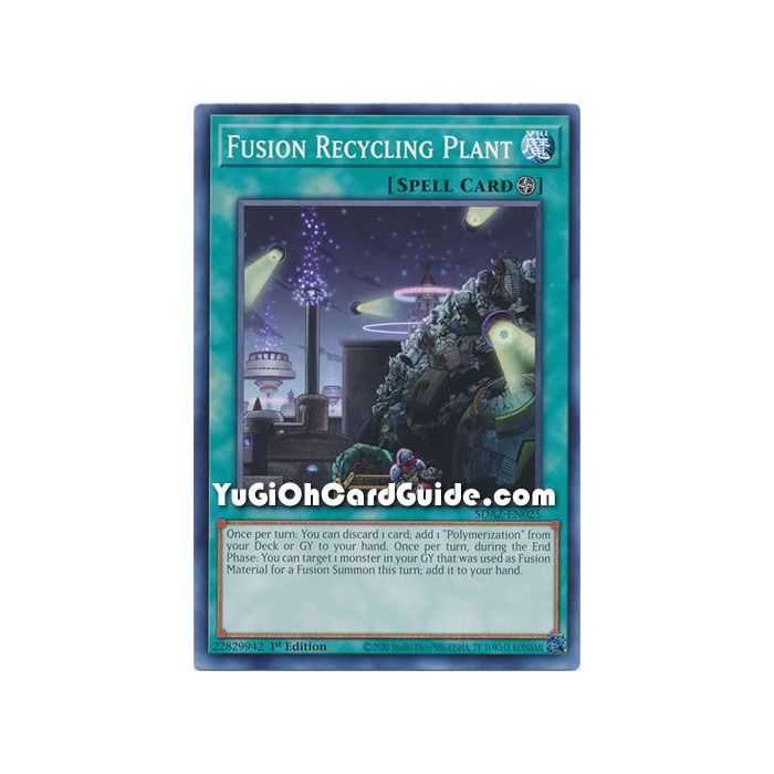 Fusion Recycling Plant (Common) – Albaz Strike Structure Deck | Carta YUGIOH en México