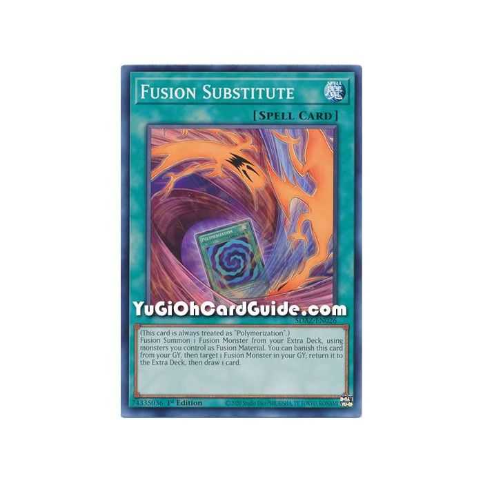 Fusion Substitute (Common) – Albaz Strike Structure Deck | Carta YUGIOH en México