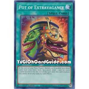 Pot of Extravagance (Common) – Albaz Strike Structure Deck | Carta YUGIOH en México
