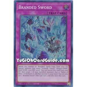 Branded Sword (Super Rare) – Albaz Strike Structure Deck | Carta YUGIOH en México