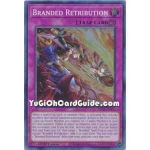 Branded Retribution (Super Rare) – Albaz Strike Structure Deck | Carta YUGIOH en México