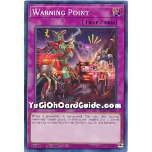 Warning  Point (Common) – Albaz Strike Structure Deck | Carta YUGIOH en México