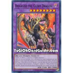 Brigrand the Glory Dragon (Common) – Albaz Strike Structure Deck | Carta YUGIOH en México