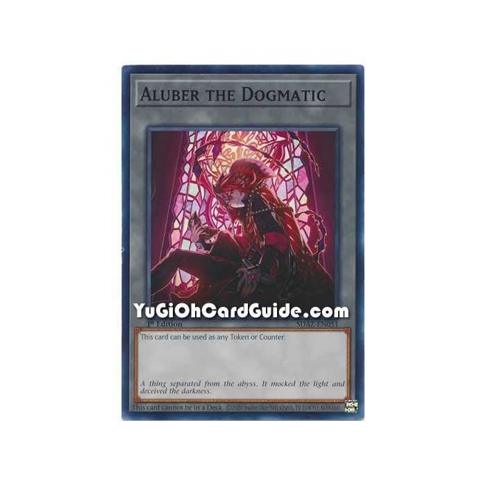 Aluber the Dogmatic (Common) – Albaz Strike Structure Deck | Carta YUGIOH en México