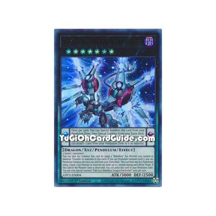 Odd-Eyes Rebellion Dragon Overlord (Ultra Rare) – Ghosts From the Past The 2nd Haunting | Carta YUGIOH en México
