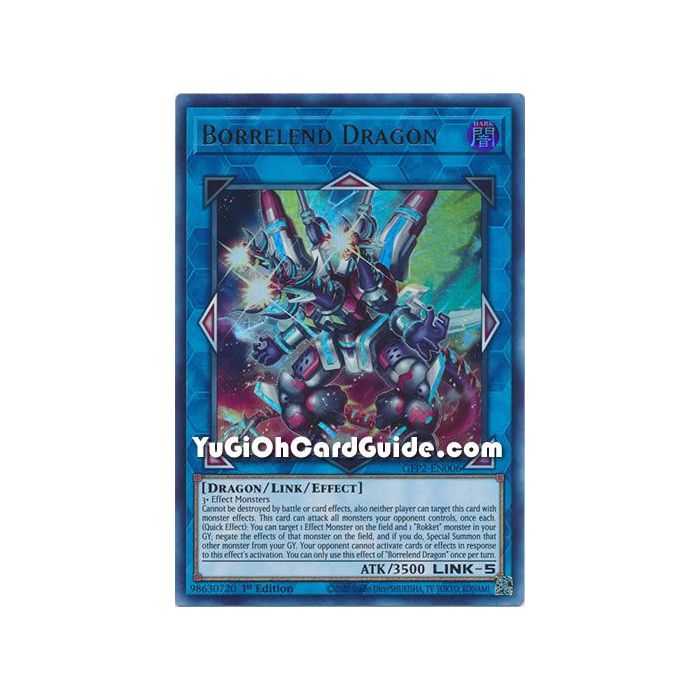 Borrelend Dragon (Ultra Rare) – Ghosts From the Past The 2nd Haunting | Carta YUGIOH en México