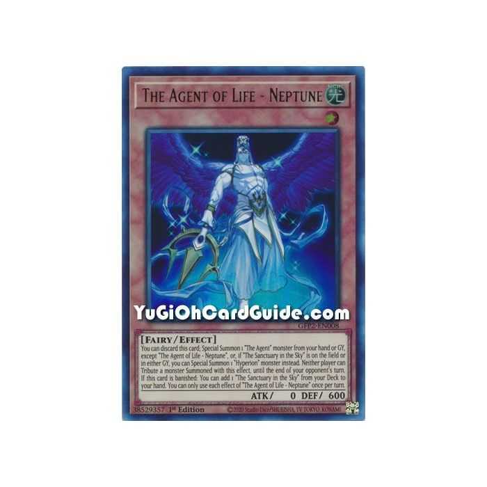 The Agent of Life - Neptune (Ultra Rare) – Ghosts From the Past The 2nd Haunting | Carta YUGIOH en México
