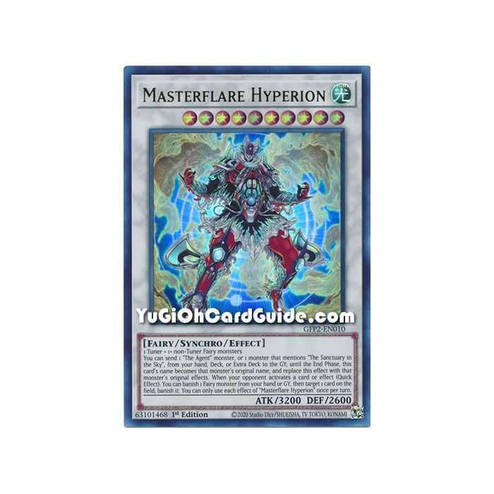 Masterflare Hyperion (Ultra Rare) – Ghosts From the Past The 2nd Haunting | Carta YUGIOH en México