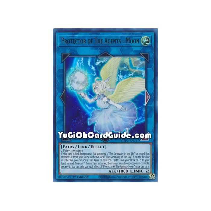Protector of The Agents - Moon (Ultra Rare) – Ghosts From the Past The 2nd Haunting | Carta YUGIOH en México