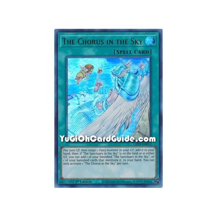 The Chorus in the Sky (Ultra Rare) – Ghosts From the Past The 2nd Haunting | Carta YUGIOH en México