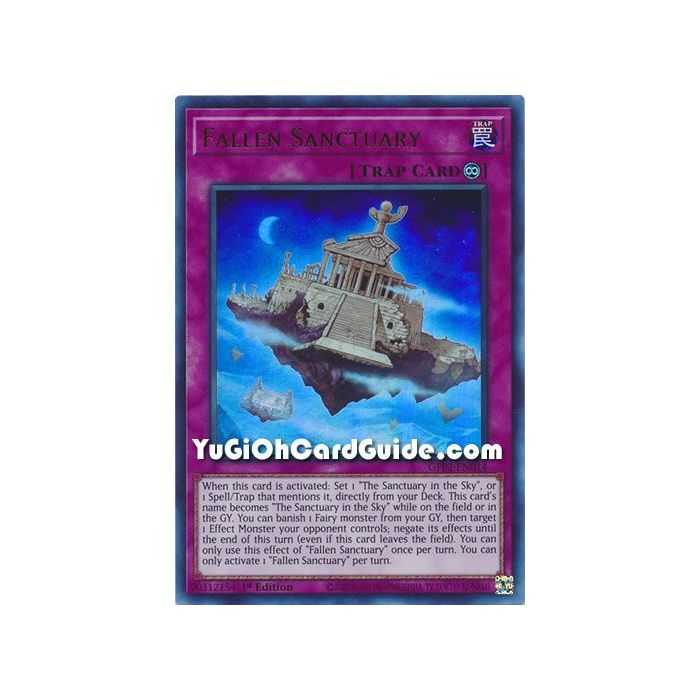 Fallen Sanctuary (Ultra Rare) – Ghosts From the Past The 2nd Haunting | Carta YUGIOH en México