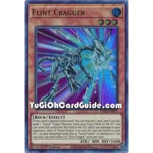 Flint Cragger (Ultra Rare) – Ghosts From the Past The 2nd Haunting | Carta YUGIOH en México
