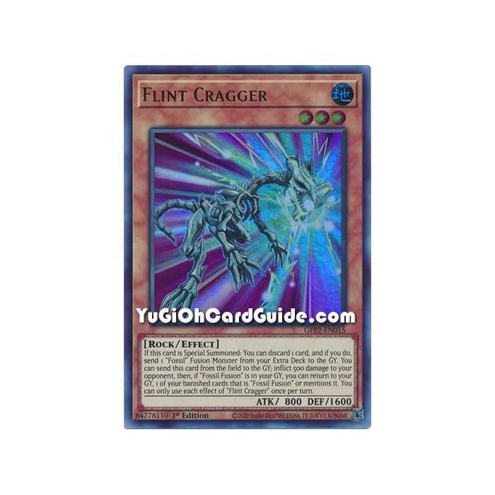 Flint Cragger (Ultra Rare) – Ghosts From the Past The 2nd Haunting | Carta YUGIOH en México