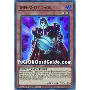 Infernity Sage (Ultra Rare) – Ghosts From the Past The 2nd Haunting | Carta YUGIOH en México