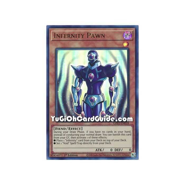 Infernity Pawn (Ultra Rare) – Ghosts From the Past The 2nd Haunting | Carta YUGIOH en México