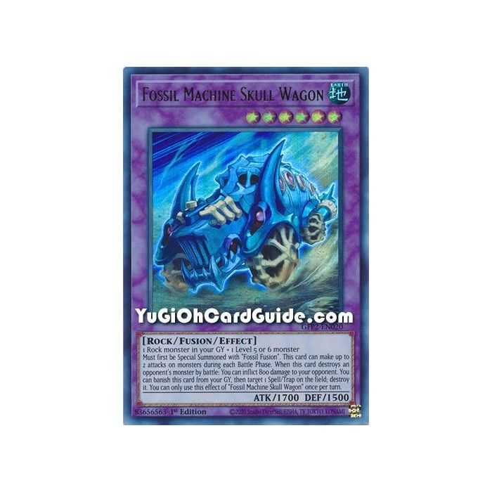 Fossil Machine Skull Wagon (Ultra Rare) – Ghosts From the Past The 2nd Haunting | Carta YUGIOH en México