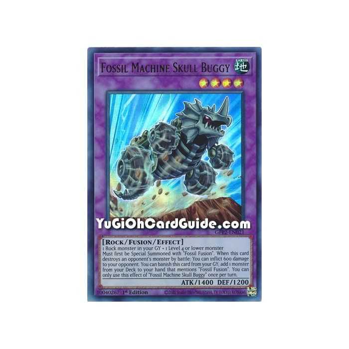 Fossil Machine Skull Buggy (Ultra Rare) – Ghosts From the Past The 2nd Haunting | Carta YUGIOH en México