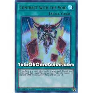 Contract with the Void (Ultra Rare) – Ghosts From the Past The 2nd Haunting | Carta YUGIOH en México