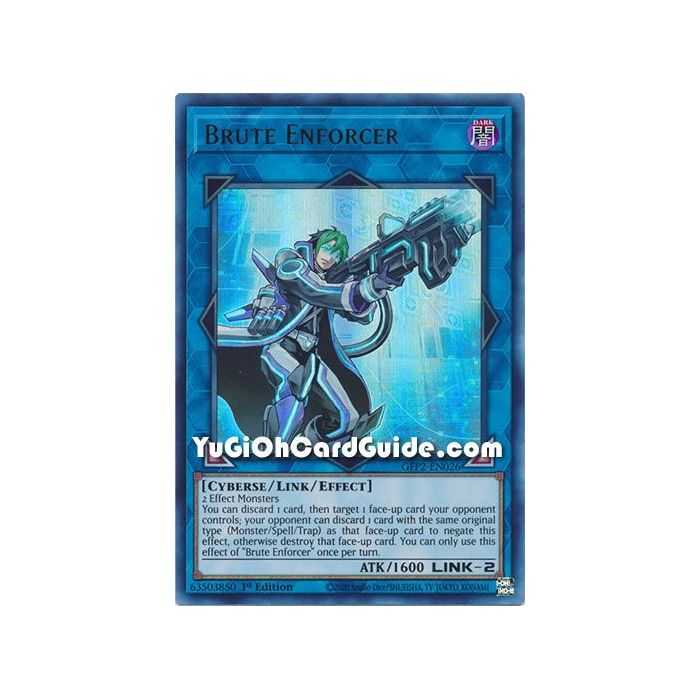 Brute Enforcer (Ultra Rare) – Ghosts From the Past The 2nd Haunting | Carta YUGIOH en México