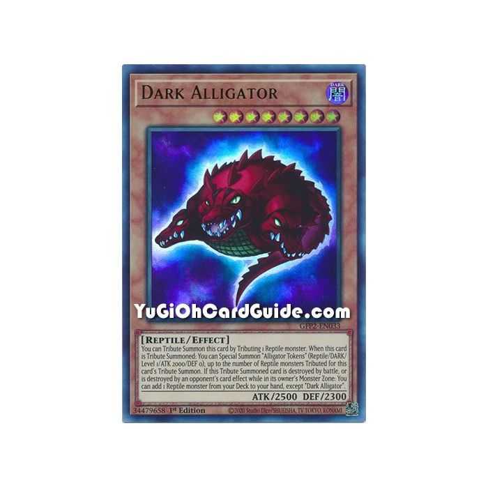 Dark Alligator (Ultra Rare) – Ghosts From the Past The 2nd Haunting | Carta YUGIOH en México