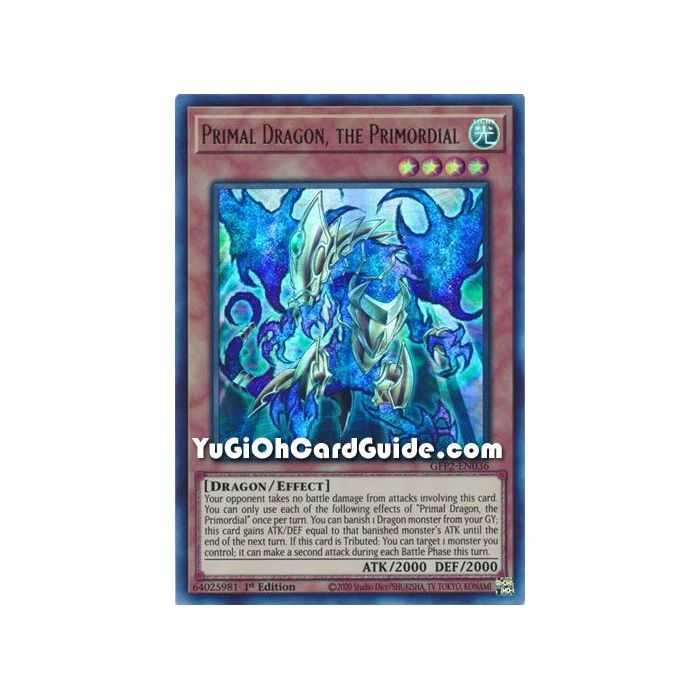 Primal Dragon, the Primordial  (Ultra Rare) – Ghosts From the Past The 2nd Haunting | Carta YUGIOH en México