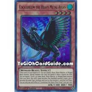 Cocatorium the Heavy Metal Avian (Ultra Rare) – Ghosts From the Past The 2nd Haunting | Carta YUGIOH en México