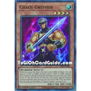 Chaos Grepher (Ultra Rare) – Ghosts From the Past The 2nd Haunting | Carta YUGIOH en México